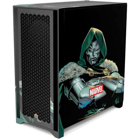 Marvel Dr. Doom Corsair 4000D Tempered Glass Mid-Tower ATX Case Skin